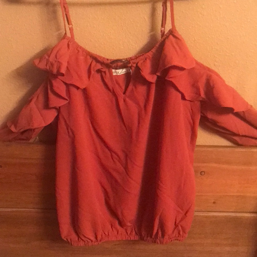 Liberty Love cold shoulder blouse